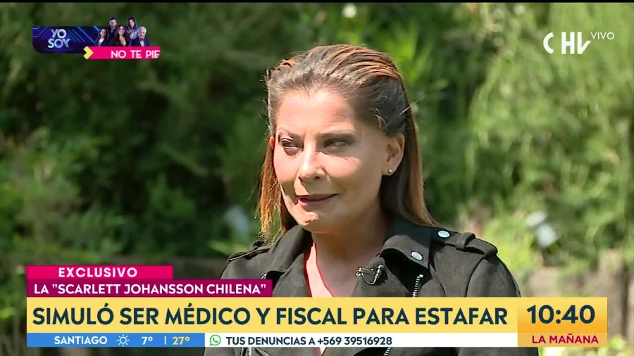 Scarlett Johansson chilena