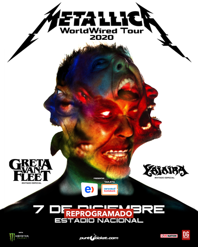 Metallica reprogramado