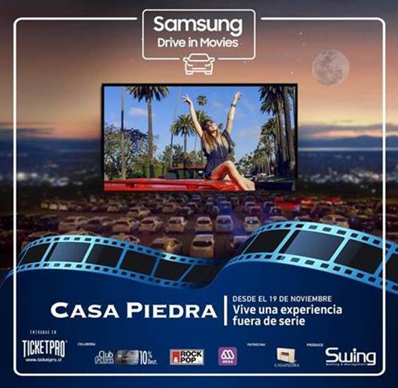 Samsung drive in movies