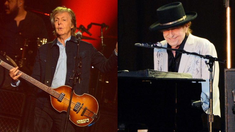 Paul McCartney Bob Dylan