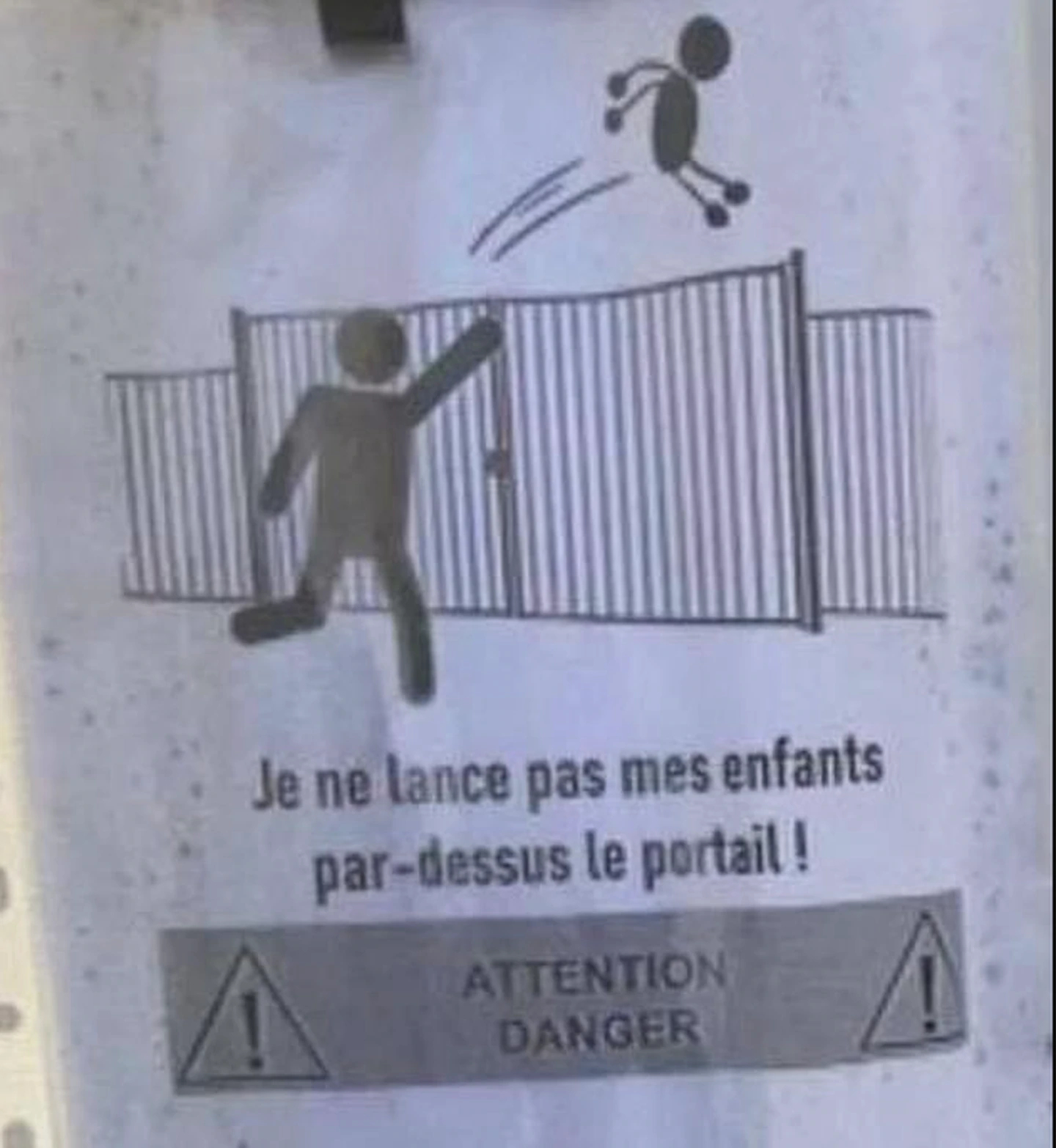 Niños reja escuela francia nota