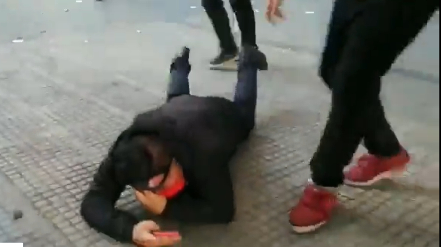 Lesión Ocular carabineros viernes 11