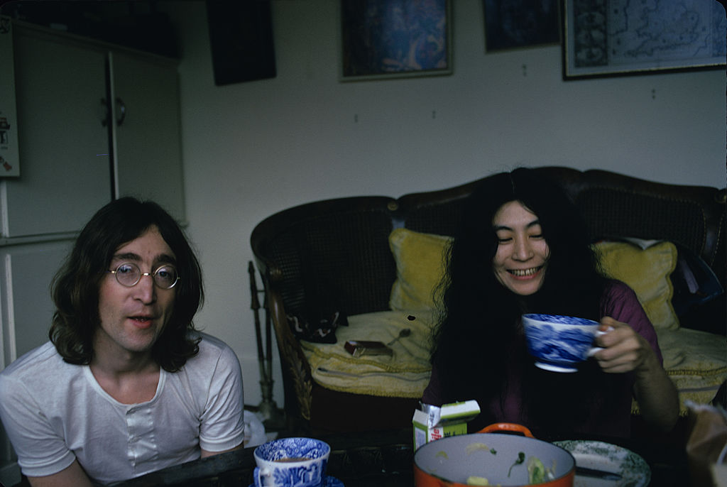 Lennon And Ono Indoors
