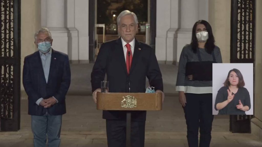 Piñera Pide Postergar Elecciones