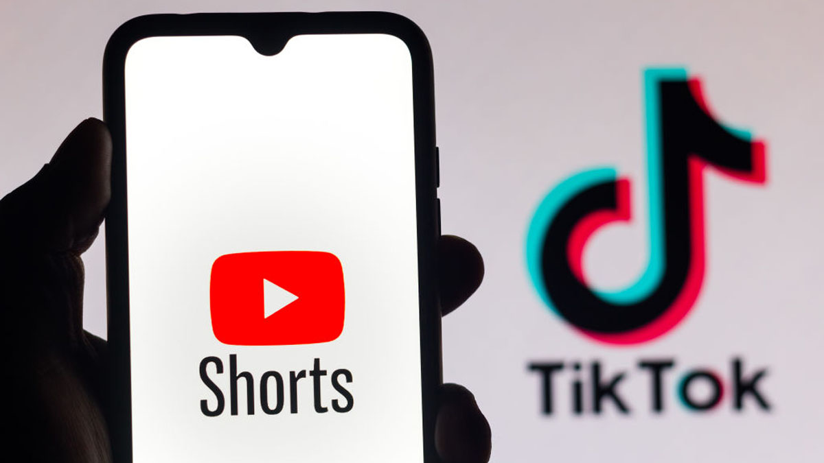 In This Photo Illustration A YouTube Shorts Logo Is Seen