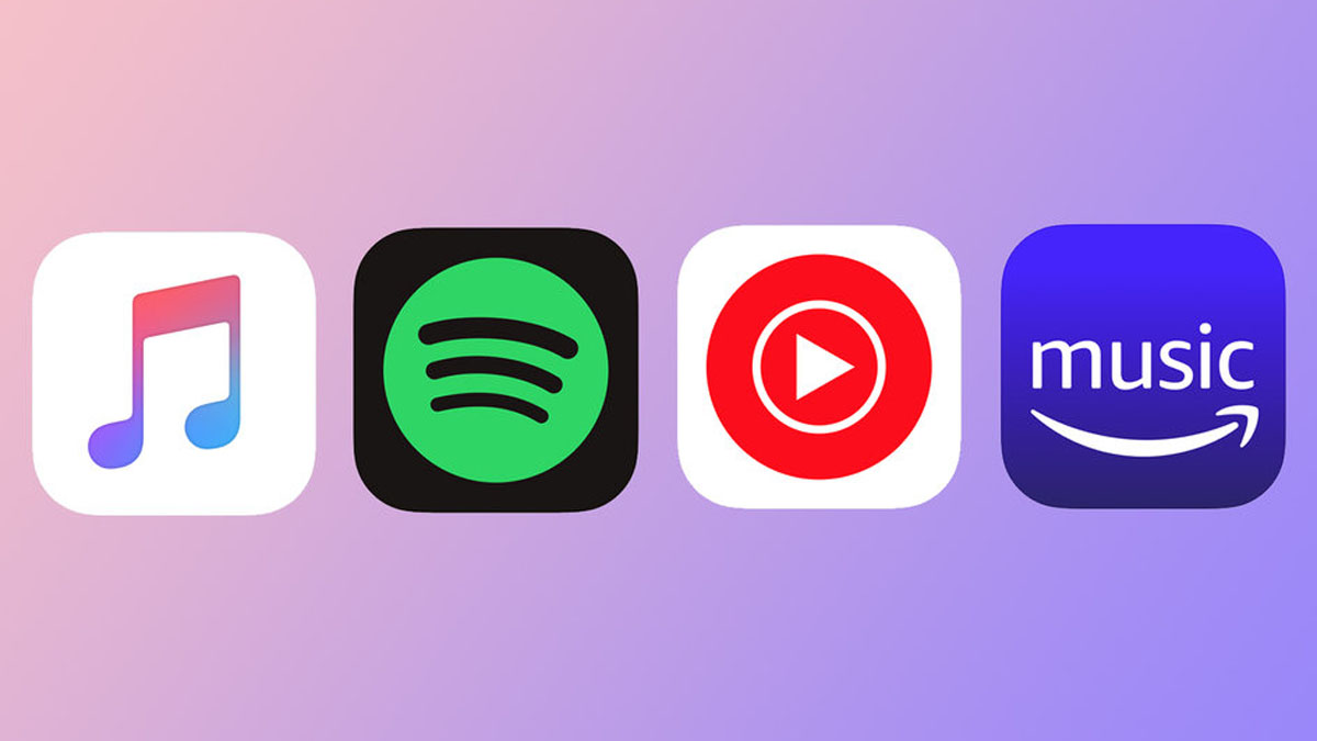 Streaming Amazon Music Apple Music Spotify