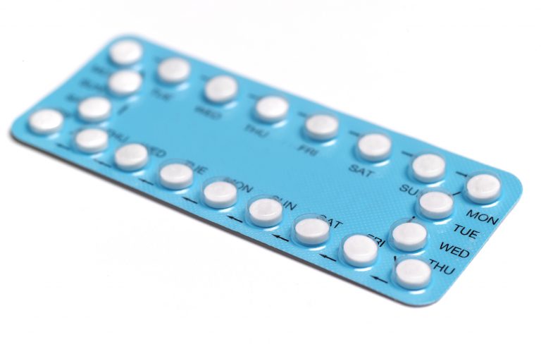 Contraceptive Pills In Blister Pack