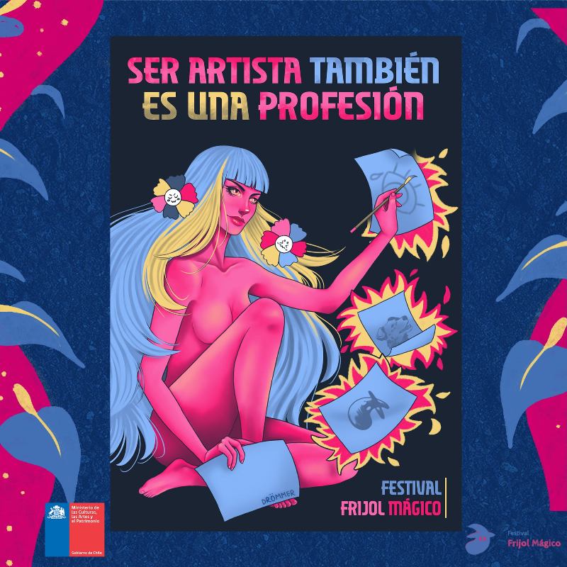 Afiche Frijol Magico