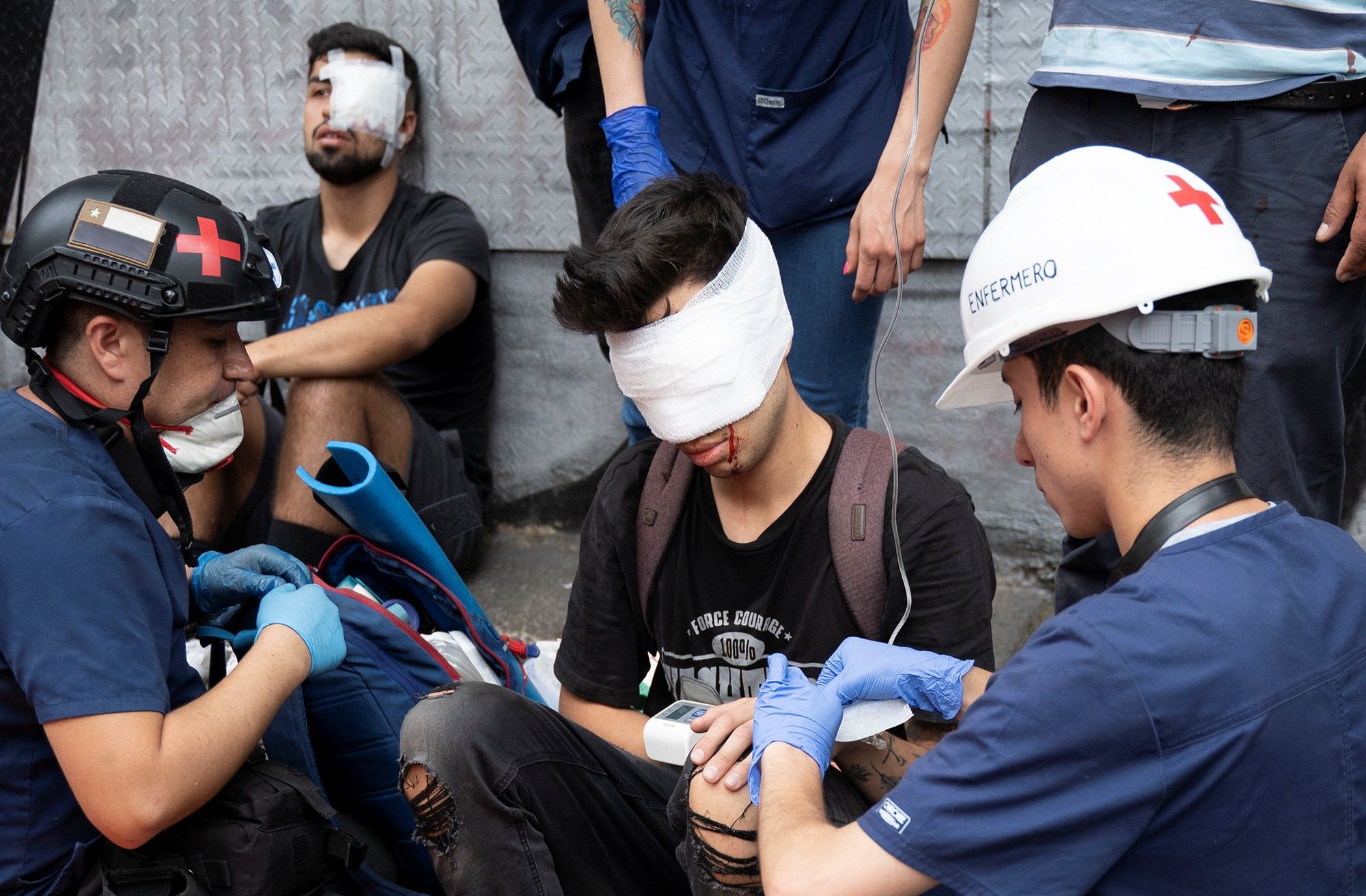 Gustavo Herido En Octubre De 2019