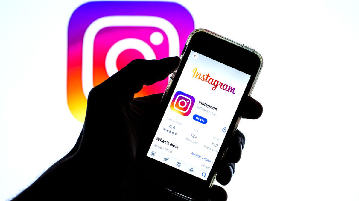 In This Photo Illustration, The Instagram App In App Store