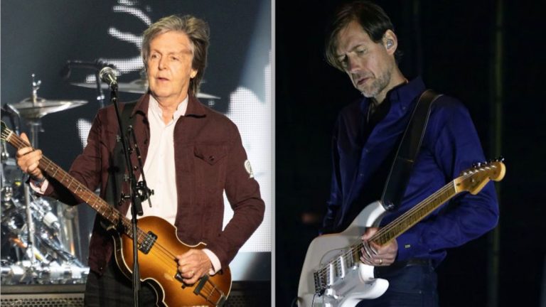 Paul McCartney Ed OBrien Slidin