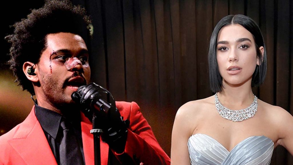 The Weeknd Dua Lipa