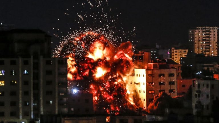 Bombardeo Gaza