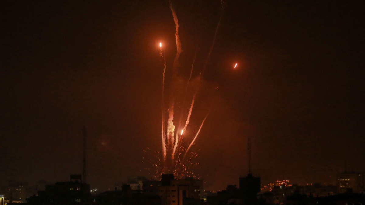Conflicto En Gaza Bombardeo