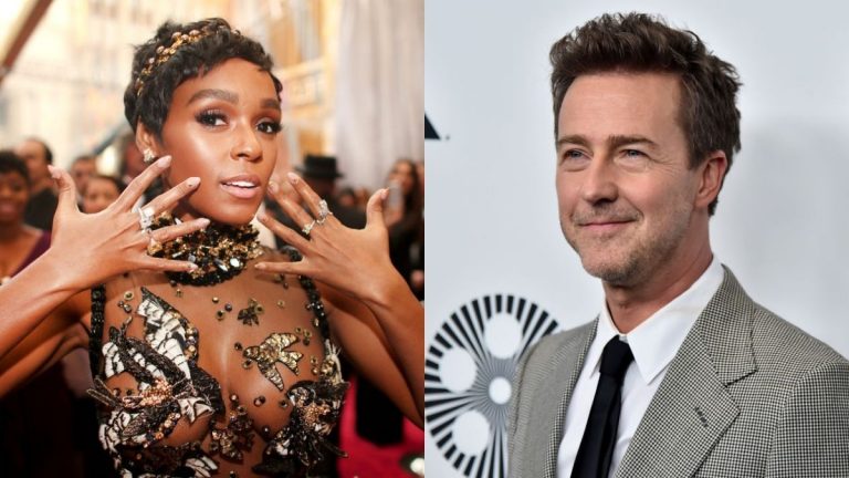 Edward Norton Janelle Monae Knives Out 2