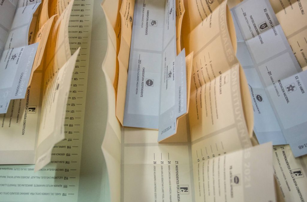 Cierre de mesas de sufragio