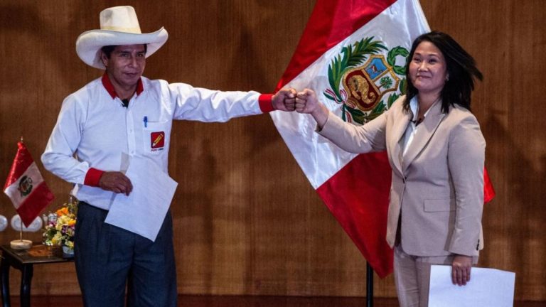 Elecciones En Perú Pedro Castillo Keiko Fujimori
