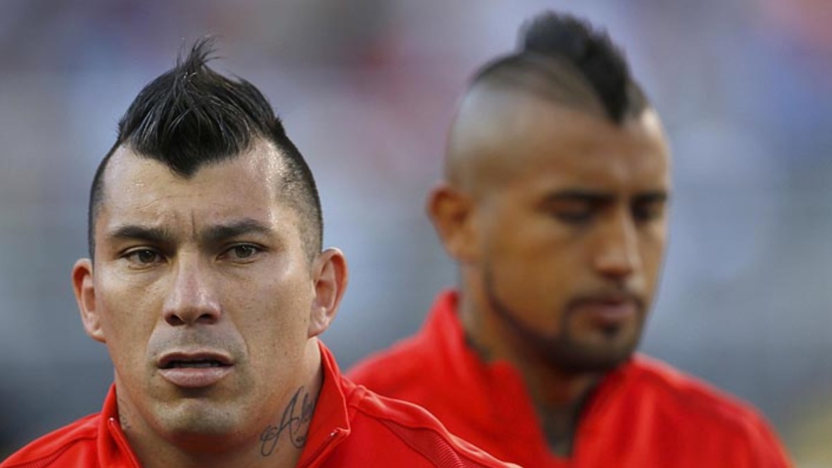 Gary Medel Arturo Vidal