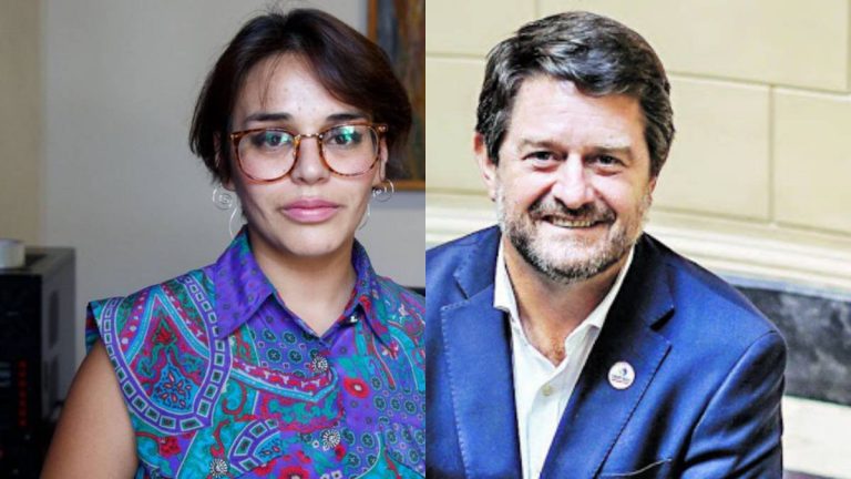 Candidatos Región Metropolitana Karina Oliva Y Claudio Orrego