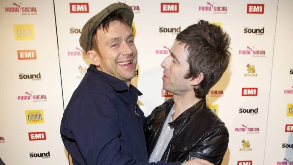 Damon Albarn Noel Gallagher