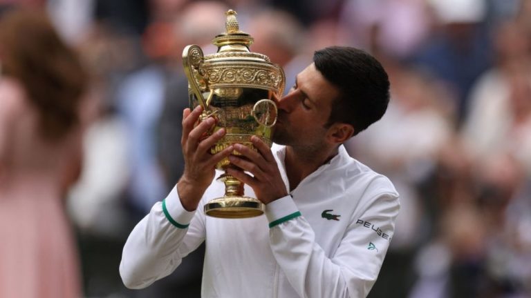 Novak Djokovic Wimbledon Matteo Berrettini