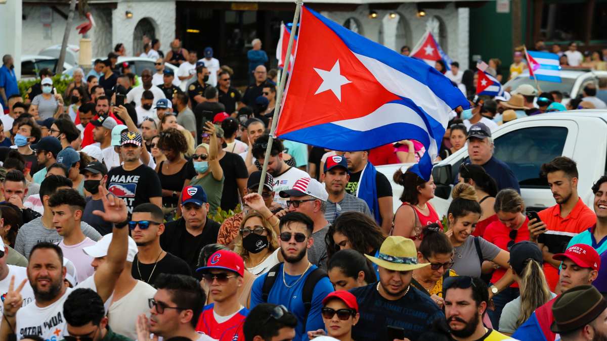 Manifestaciones Cuba Paz Milet