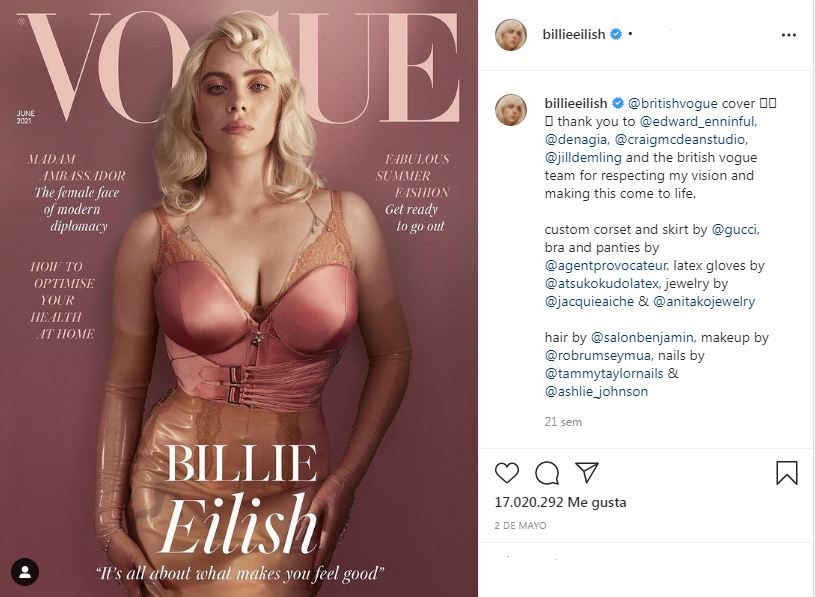 Billie Eilish Instagram