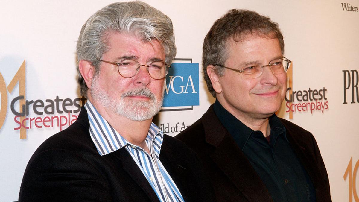George Lucas Lawrence Kasdan 2