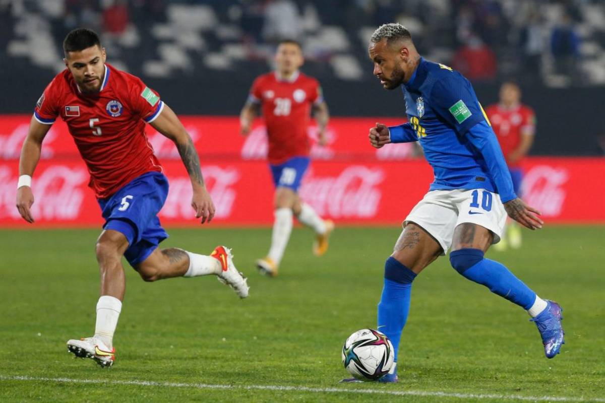 Neymar Brasil Chile