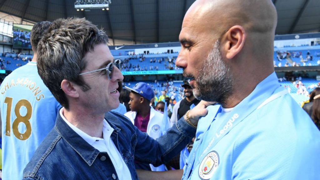 Noel Gallagher Pep Guardiola