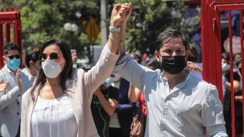 Izkia Siches Y Gabriel Boric