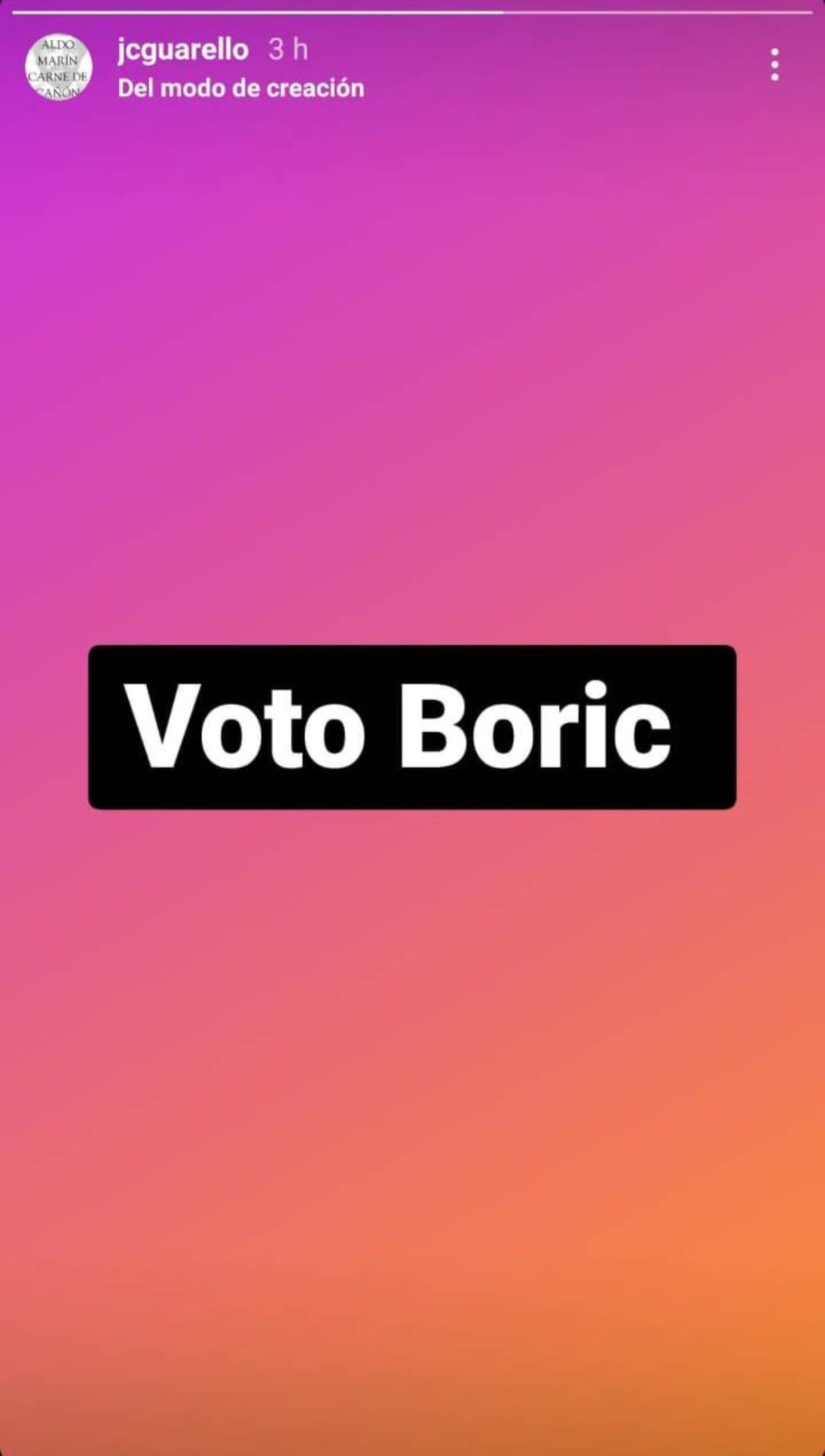 Por Quién Vota Guarello 