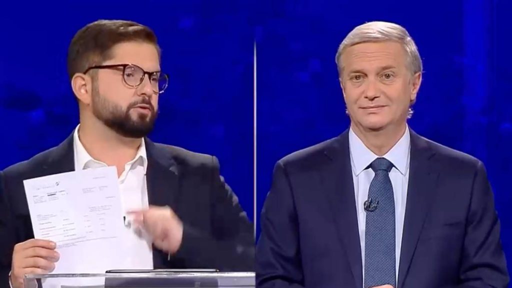 Gabriel Boric Presentó Test De Drogas En El Debate Anatel Y Sorprendió A José Antonio Kast