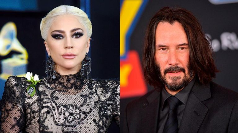 Lady Gaga Keanu Reeves