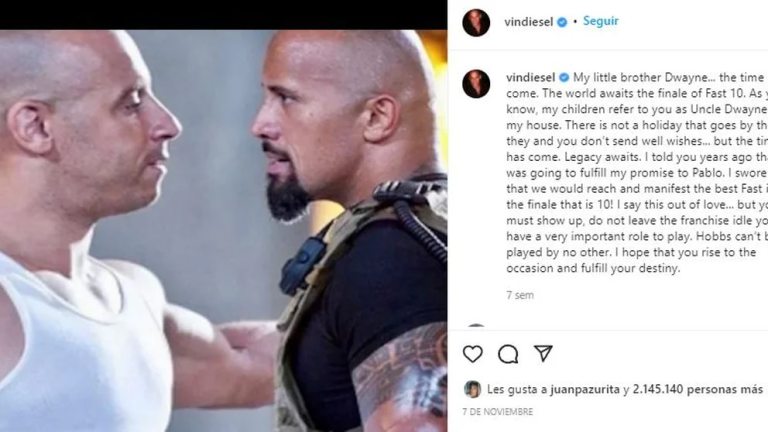 Vin Diesel Instagram