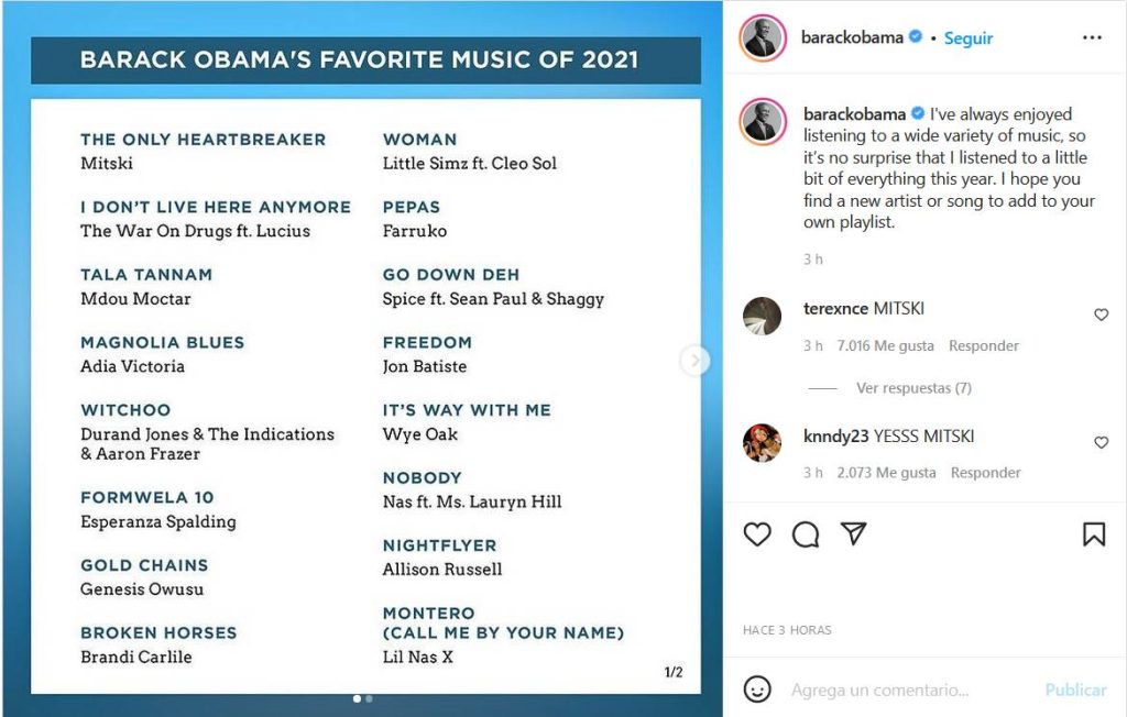 Playlist Obama