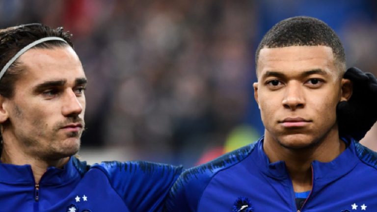 Griezmann Mbappé