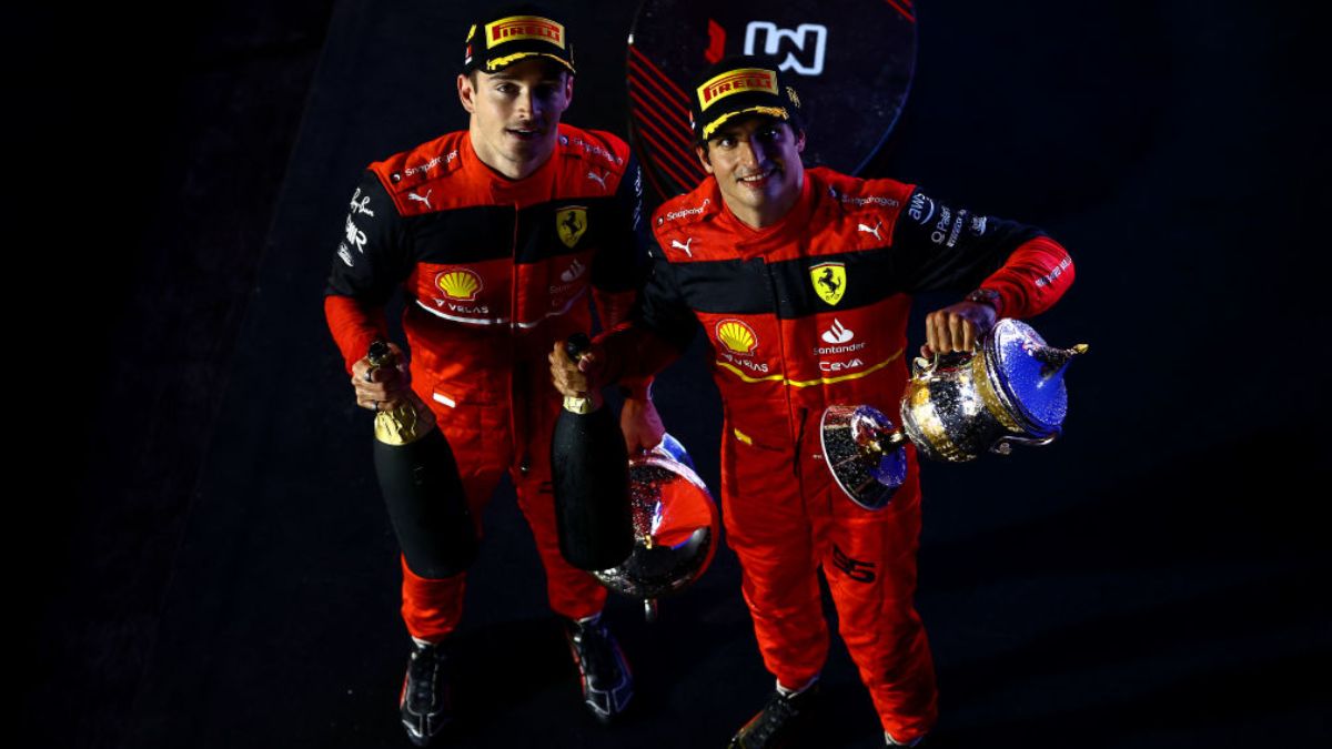 Charles Leclerc Carlos Sainz