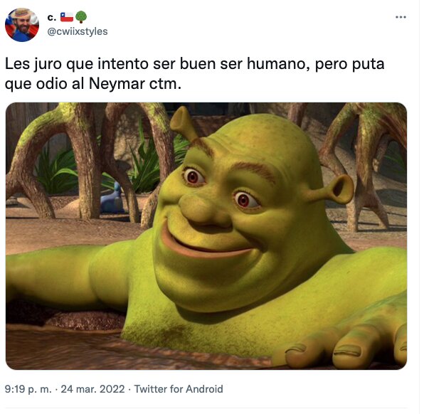 Neyma Shrek Brasil Chile