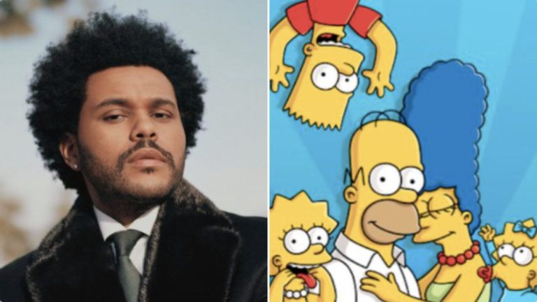 The Weeknd Los Simpson