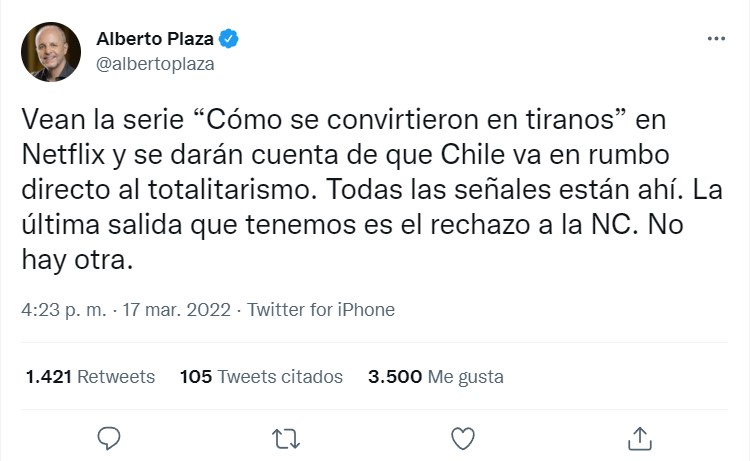 Twitter Alberto Plaza