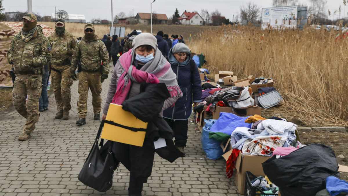 Ucrania Desplazados
