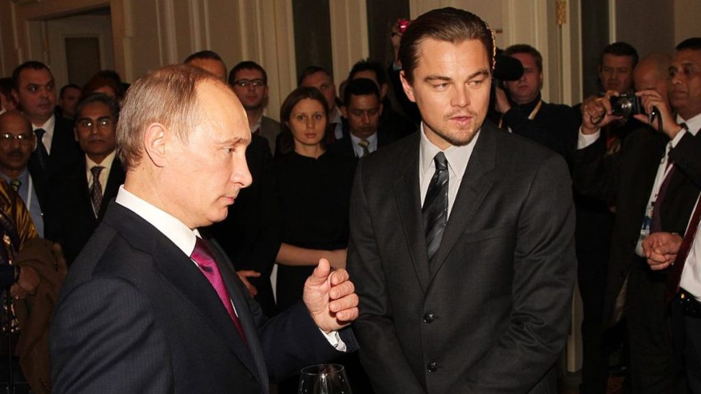 Vladimir Putin Leonardo DiCaprio 2