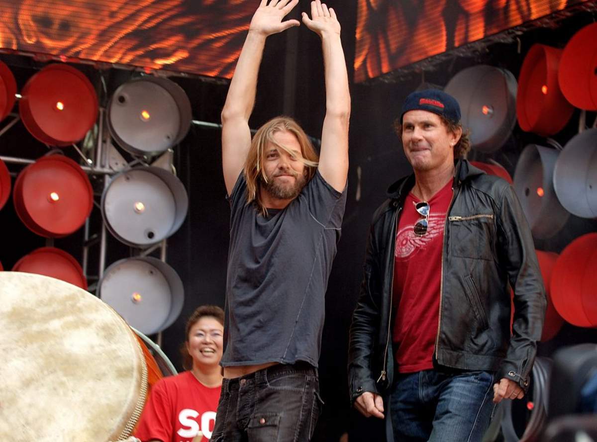 Chad Smith Taylor Hawkins 2