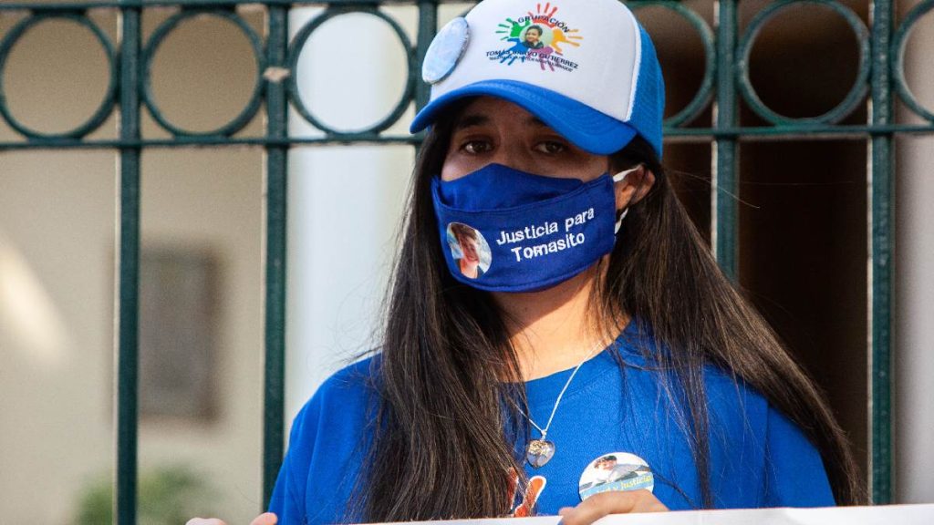 Caso Tomás Bravo madre