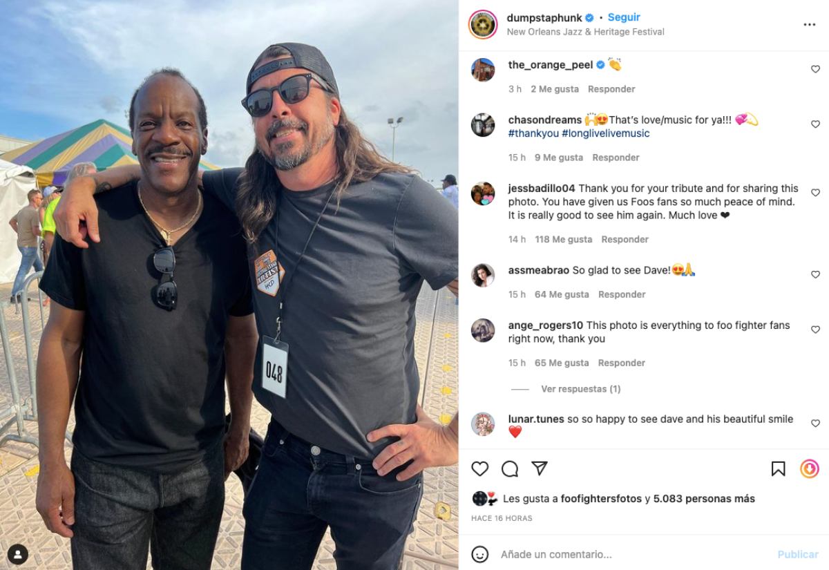 Dave Grohl Dumpstaphunk Tony Hall