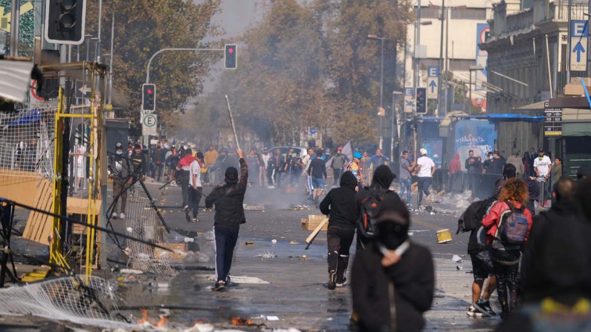 Incidentes Marcha Del Día Del Trabajador