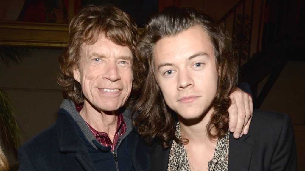 Mick Jagger Harry Styles
