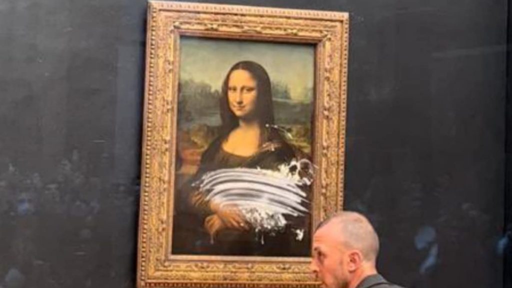 Mona Lisa Louvre Torta