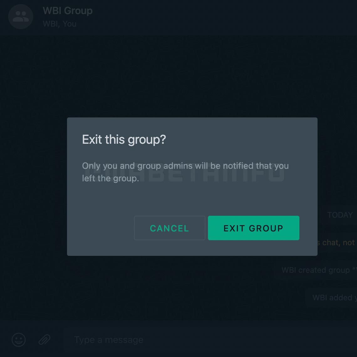 WhatsApp Salir De Un Grupo Silenciosamente